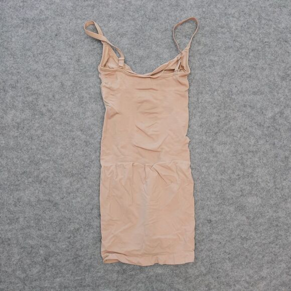 Skims Seamless Sculpt Slip Dress Mica Beige Size Large MSRP $72 - Picture 2 of 7